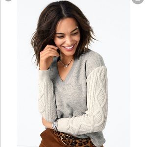 Cabi Fusion Sweatshirt NWOT